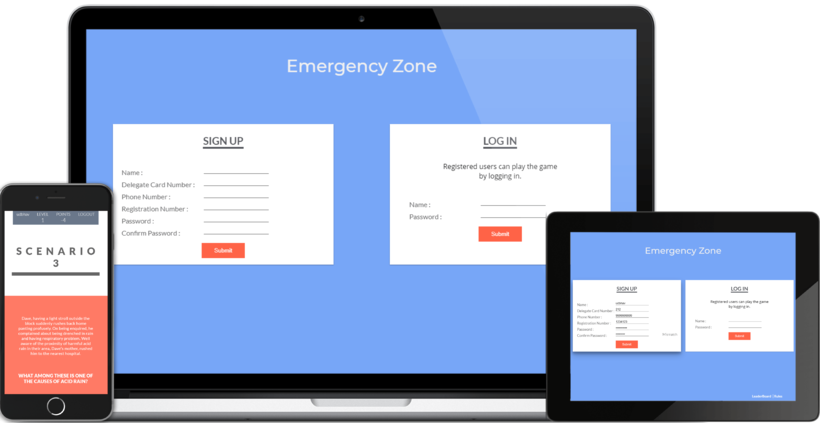 Emergency Zone Mockup